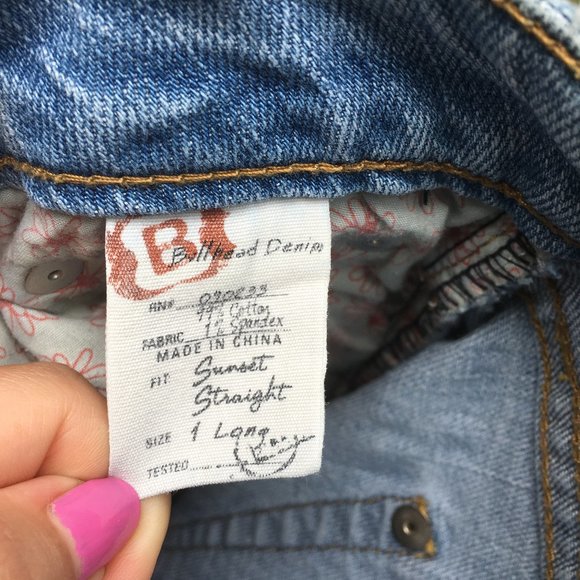 'Sunset' Blue Jeans - Picture 3 of 3